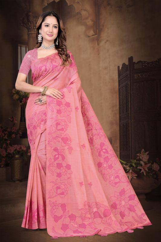 Tulsi WEC-1002 cotton Designer sarees wholesale
